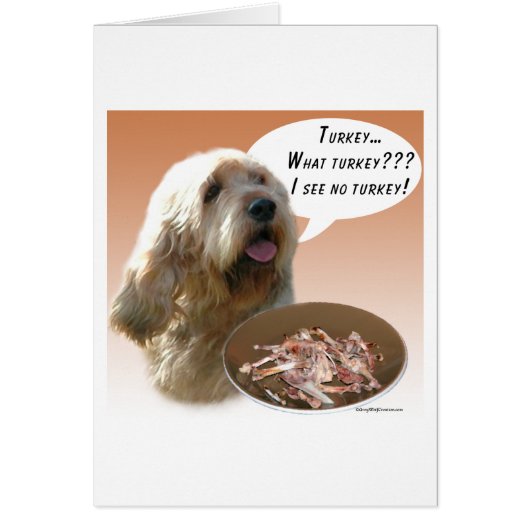 Otterhound Turkey Cards (Front)