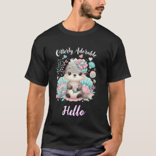 Otterly Adorable Cute Kawaii Otter T-Shirt