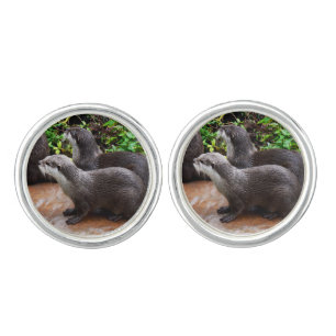 Otterly Adorable Otters, Cufflinks