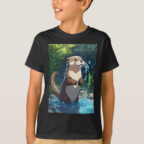 Otterly Adorable T_Shirt Designs _ Dive into Cuten