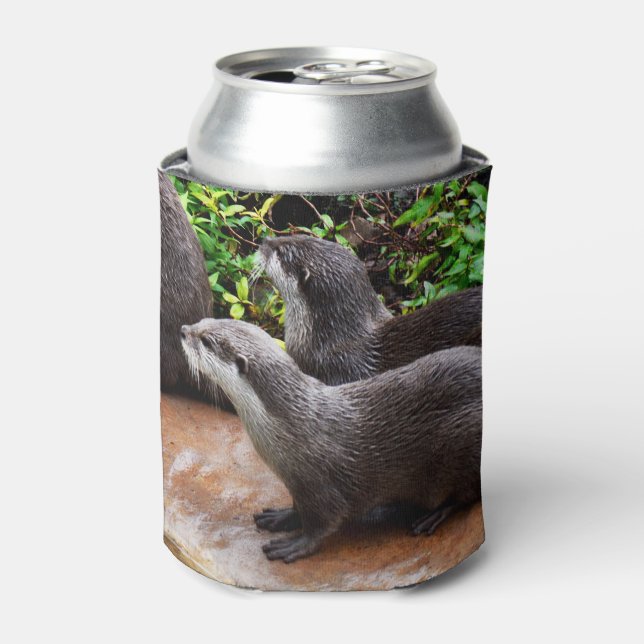 Otterly Cute, Stubby Can Cooler Holder (Can Front)