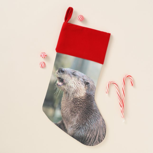 Otterly hilarious christmas stocking (Front)