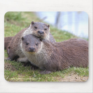 Otterly in Love Mousemat Mouse Pad