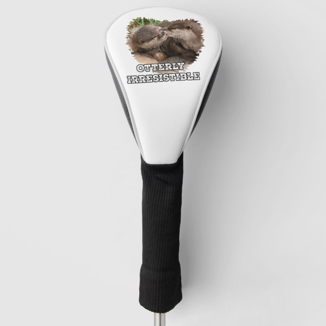 Otterly Irresistible Charm Golf Head Cover (Front)