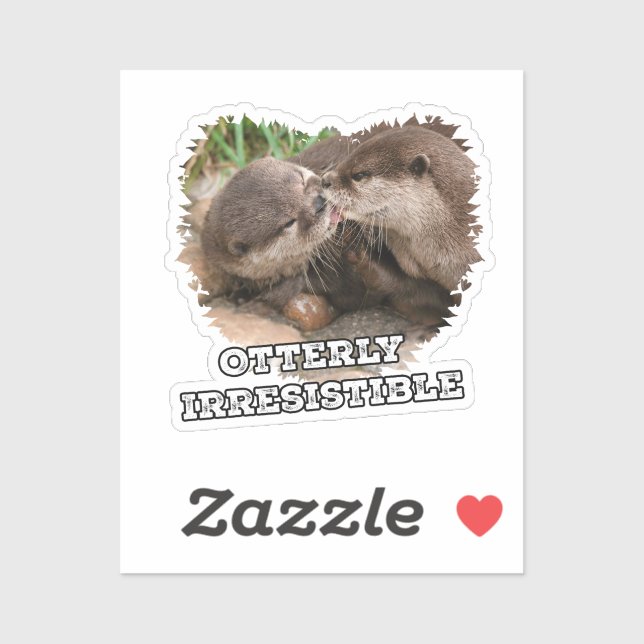 Otterly Irresistible Charm Sticker (Sheet)