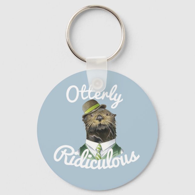 OTTERLY RIDICULOUS KEYCHAIN (Front)