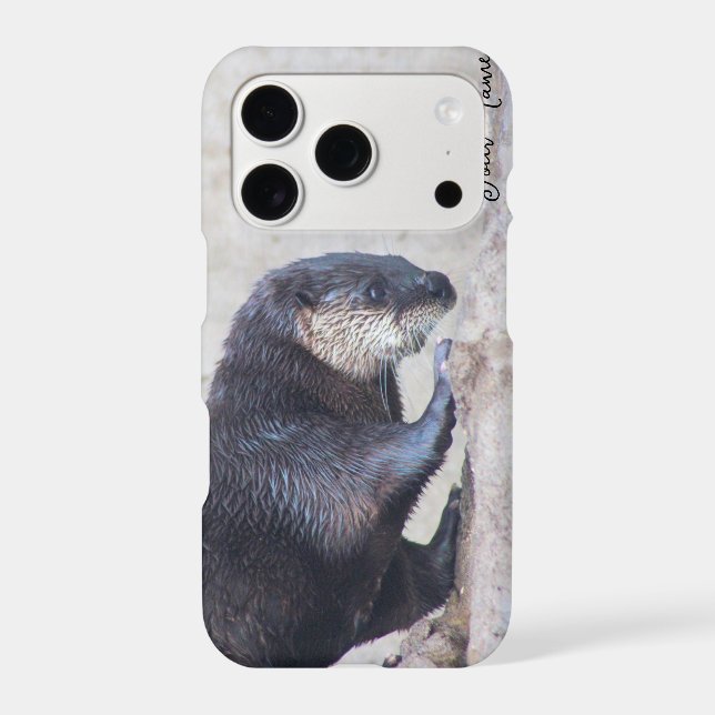 Otterly Sleek Iphone Case (Back)