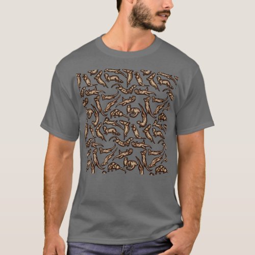 Otters All Over Print T_Shirt