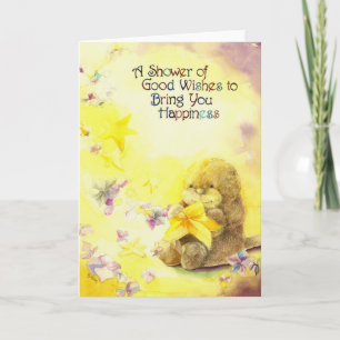 Otter's Birthday Wishes Card