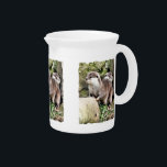 OTTERS DRINK PITCHER<br><div class="desc">A watercolor design of a pair of very cute little otters.</div>