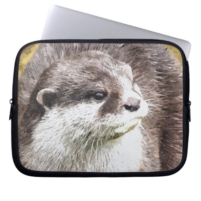 OTTERS LAPTOP SLEEVE (Front)