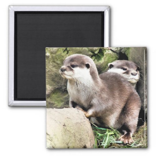 OTTERS MAGNET