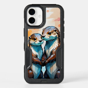 Otters iPhone 16 Plus Case