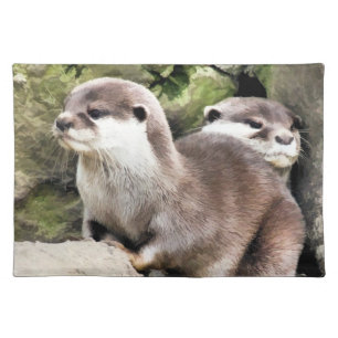 OTTERS PLACEMAT
