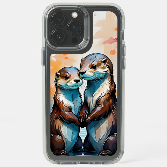 Otters Speck iPhone 13 Pro Max Case (Front)