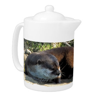 OTTERS TEAPOT