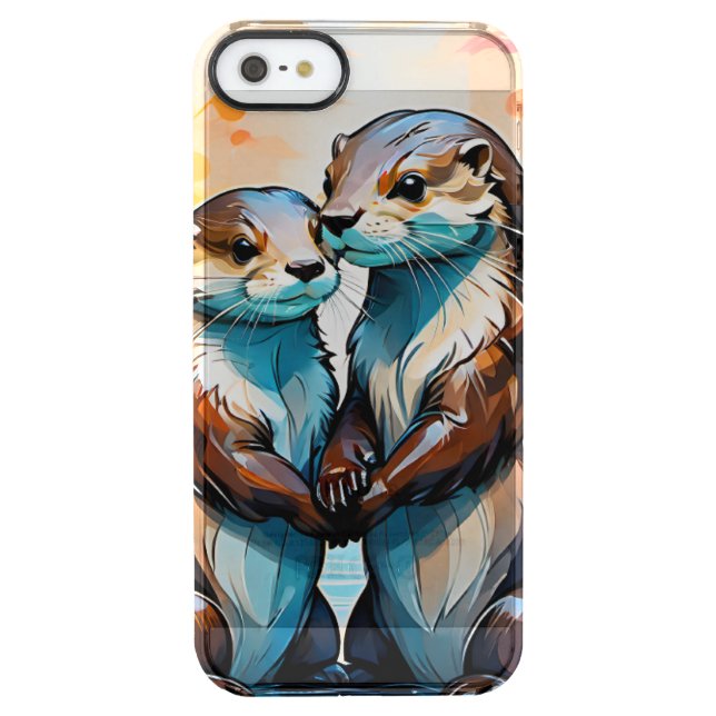 Otters Uncommon iPhone Case (Back)