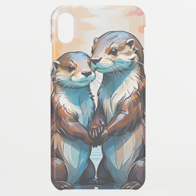 Otters Uncommon iPhone Case (Back)
