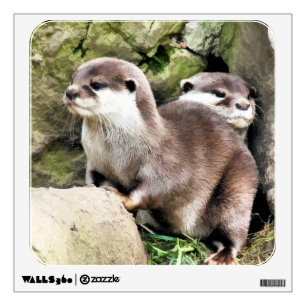 OTTERS WALL STICKER
