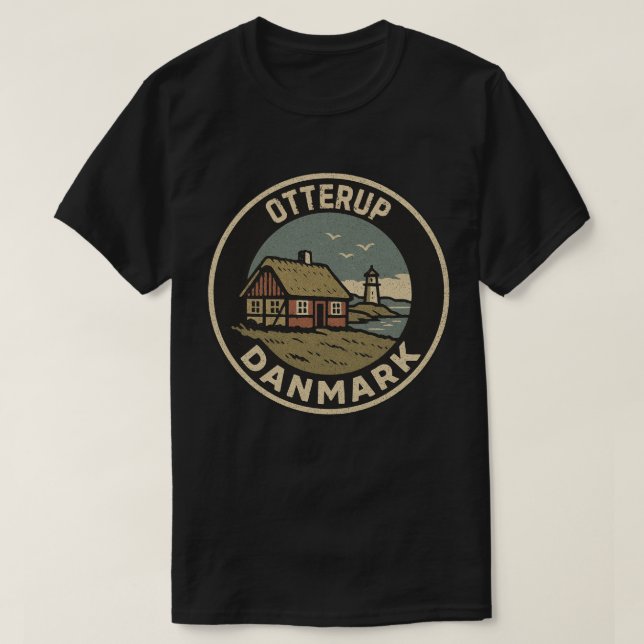 Otterup, Denmark Danmark  T-Shirt (Design Front)
