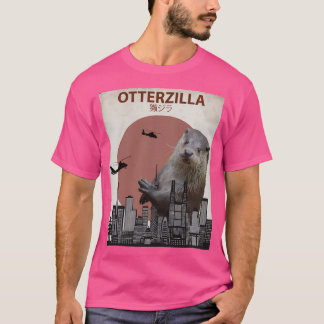 Otterzilla - Giant Otter Monster T-Shirt