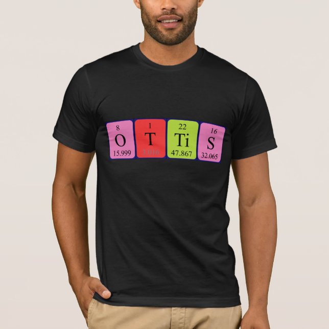 Ottis periodic table name shirt (Front)
