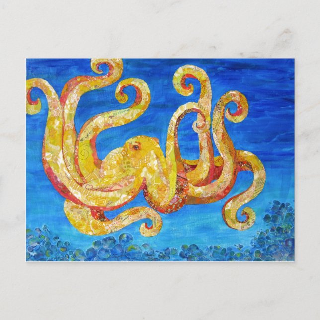 Otto - collage art postcard (Front)