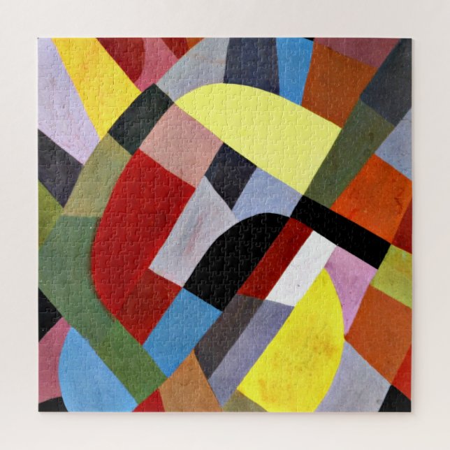 Otto Freundlich - Abstract Composition Jigsaw Puzzle (Vertical)