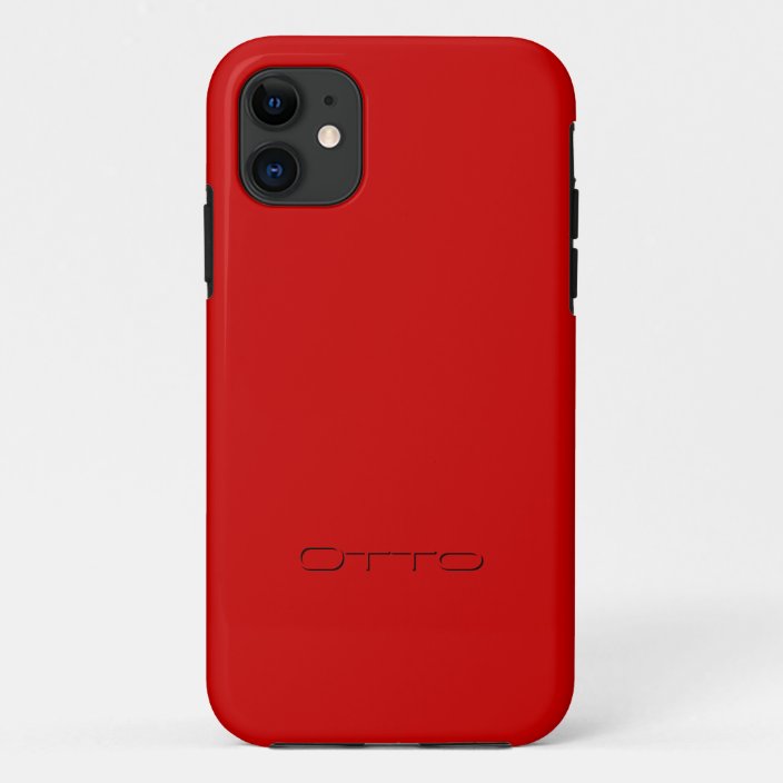 Otto iphone 5 red case