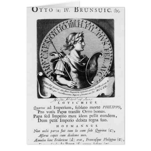 Otto IV of Brunswick Cards (Front)