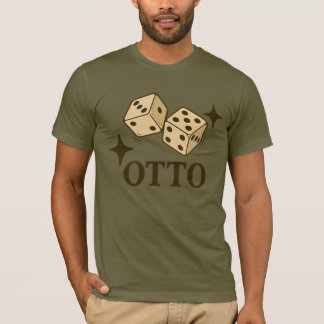 OTTO Men's T-shirt, Dice Design T-shirt