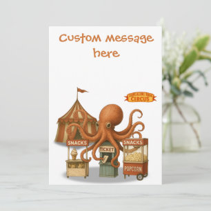 Otto’s circus snack shack card