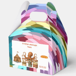 Otto’s circus snack shack favor boxes