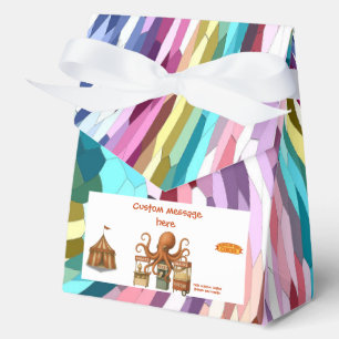 Otto’s circus snack shack favor boxes