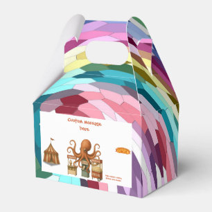 Otto’s circus snack shack favor boxes