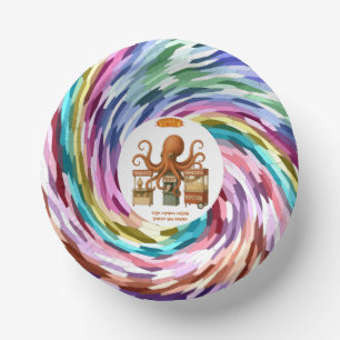 Otto’s circus snack shack paper bowls