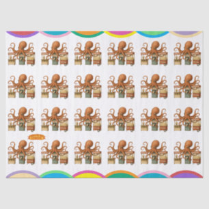 Otto’s circus snack shack tissue paper