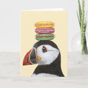 Otto the puffin card