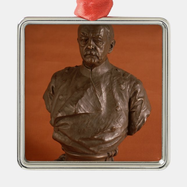 Otto von Bismarck, 1886 Metal Ornament (Front)