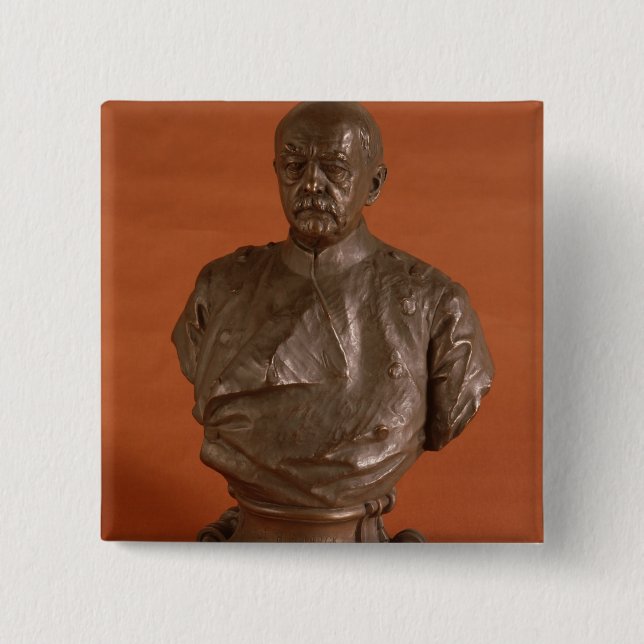 Otto von Bismarck, 1886 Pinback Button (Front)