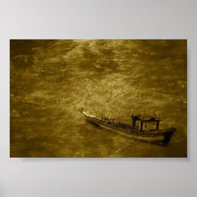 Ottoman Boat Poster (Front)