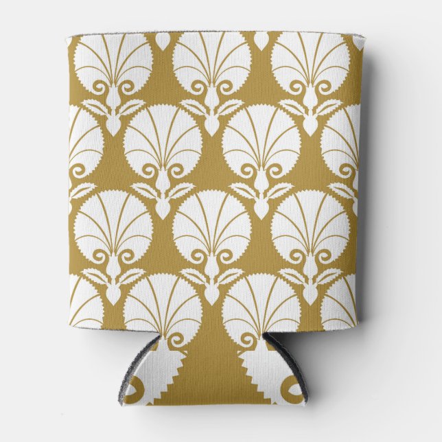 Ottoman carnation, tulip: textile design. can cooler (Front)