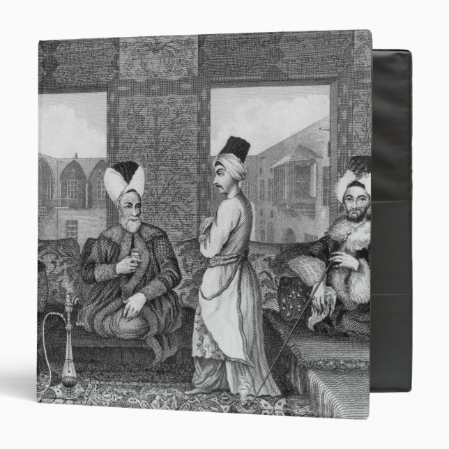 Ottoman Dignitaries 3 Ring Binder (Front/Inside)