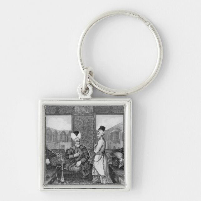 Ottoman Dignitaries Keychain (Front)