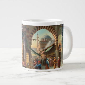 Ottoman-era bazaars and mosques mug and cups