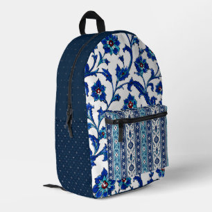 Ottoman & Japanese Inspired Artisan Textile Printed Backpack