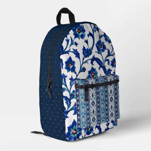 Ottoman & Japanese Inspired Artisan Textile Printed Backpack