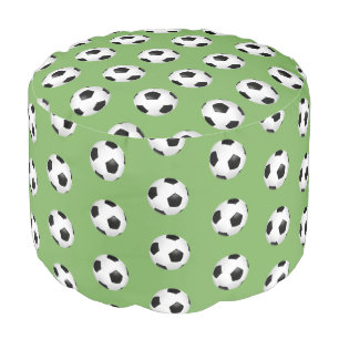 Ottoman Pouf-Soccer Ball