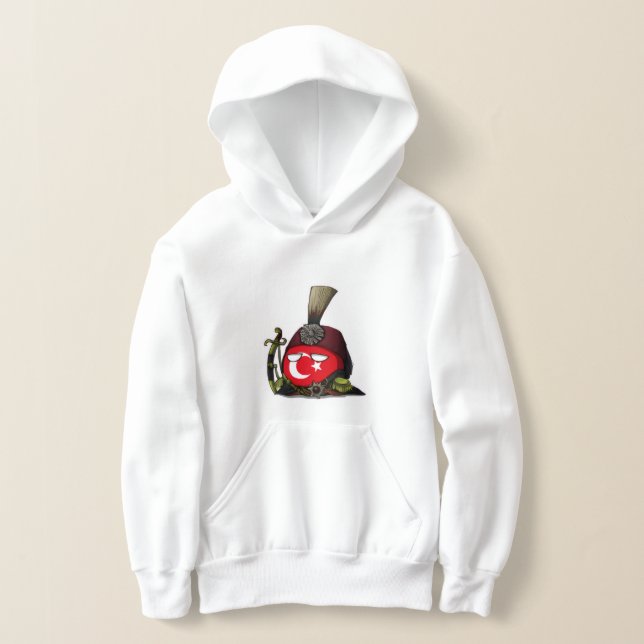 Ottoman T-Shirt Hoodie (Laydown)