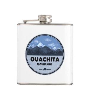 Ouachita Mountains Arkansas Oklahoma Camping Flask